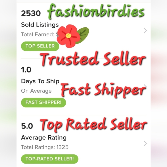 🛍Shop With Confidence🛍 - Picture 1 of 3